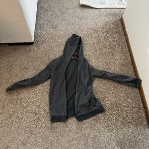 L.L. Bean Kids Dark Gray Hooded Zip Sweatshirt